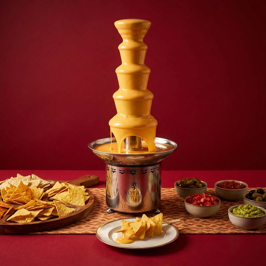 Nacho cheese fontein