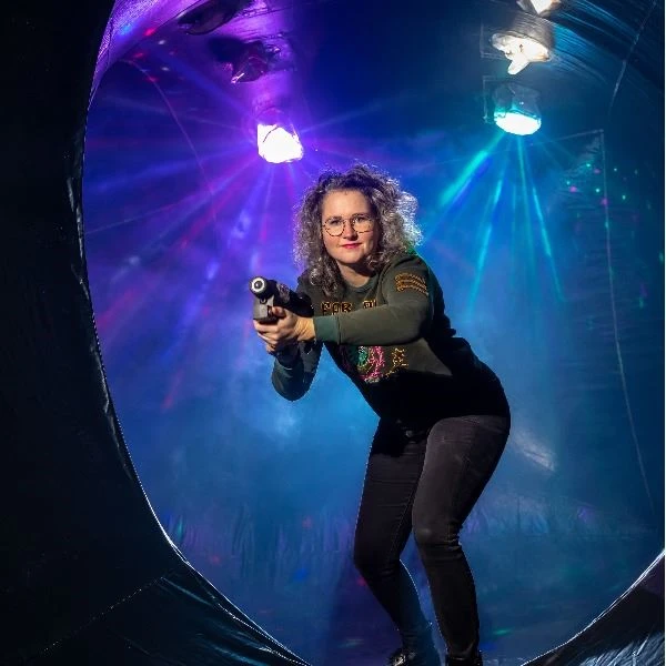 Mobiele lasergame arena